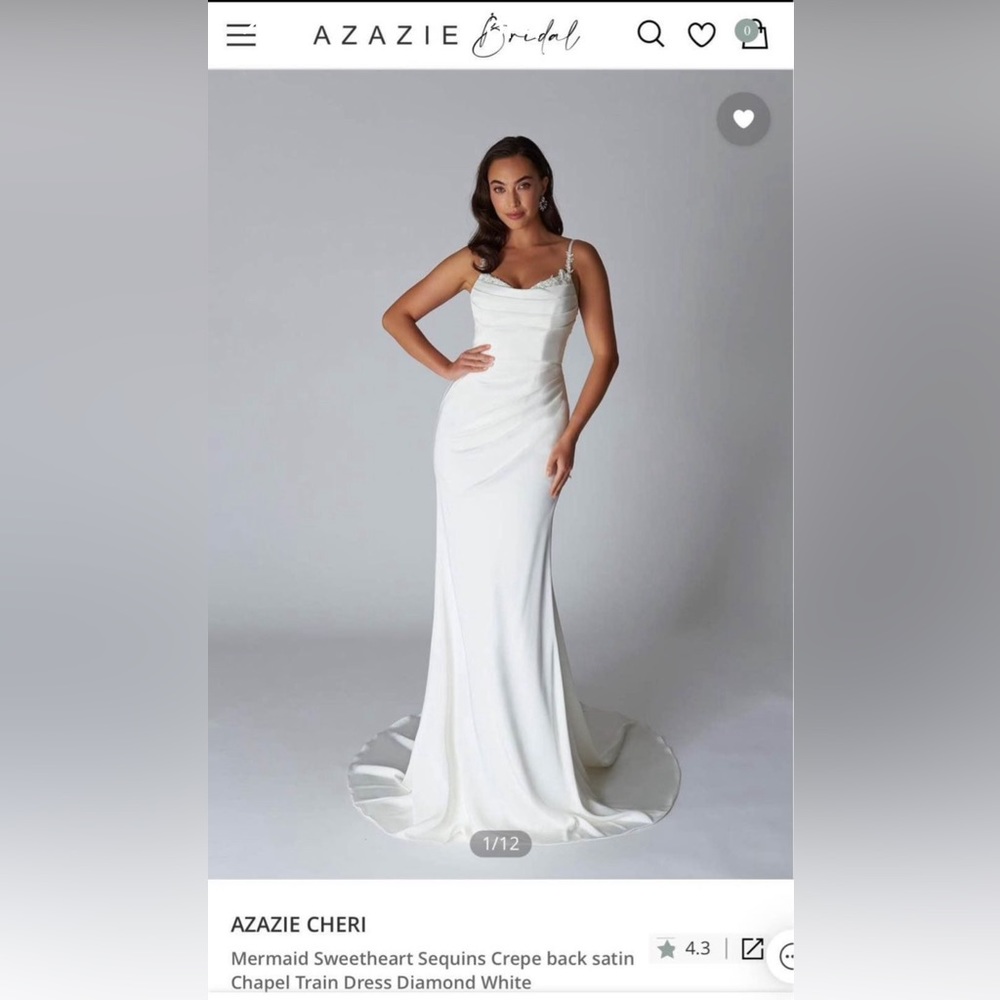 *NEW* Azazie Bridal dress